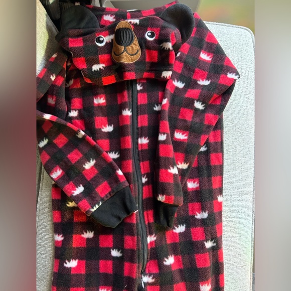 Kids Christmas sleeper pajamas, XL - Picture 2 of 2